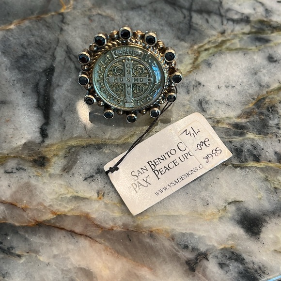 VIRGIN SAINTS & ANGELS VINTAGE SAN BENITO RING IN ROSE GOLD - Picture 11 of 11